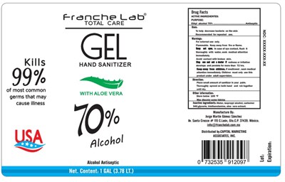 1 Gallon Label (.01 Hand Sanitizer 1 Gallon)